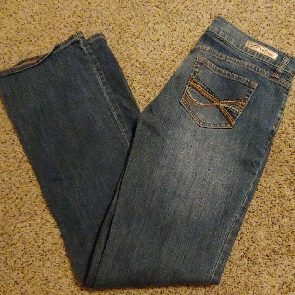 Refuge bootcut denim size 8R